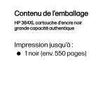 HP 364XL - à rendement élevé - noir - original - cartouche d'encre