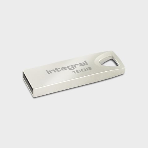 Clé USB 2.0 Métal ARC 16Go INFD16GBARC