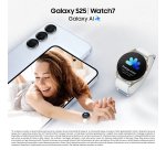 Samsung Galaxy S25 Smartphone AI, Display 6.2'' FHD+ Dynamic AMOLED 2X, Fotocamera 50MP, RAM 12GB, 256GB, 4.000 mAh, Mint