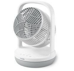 Philips Serie 2000 Ventilatore da tavolo CX2050/00, Flusso d'aria 738 m³/h, Ultra silenzioso 23db
