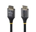 StarTech.com Câble HDMI Ultra Haut Débit Certifié de 30cm, 8K 60Hz/4K 120Hz, Câble HDMI 2.1 avec HDR10+/eARC, 48 Gbps, Câble HDMI 8K pour Moniteur/Téléviseur/Écran, Gaine TPE Flexible