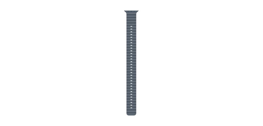 Apple MGCK4ZM/A accessoire intelligent à porter sur soi Bande Bleu Fluoroélastomère, Titane