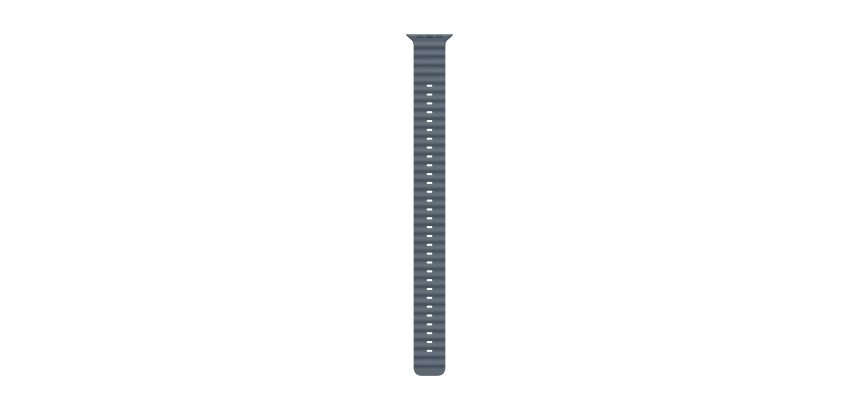 Apple MGCK4ZM/A accessoire intelligent à porter sur soi Bande Bleu Fluoroélastomère, Titane