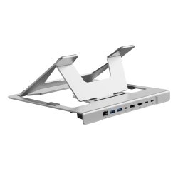 Conceptronic DONN35S supporto per laptop Supporto per computer portatile Argento