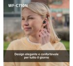 Sony WFC710NB.CE7 cuffia e auricolare True Wireless Stereo (TWS) In-ear Musica e Chiamate USB tipo-C Bluetooth Nero