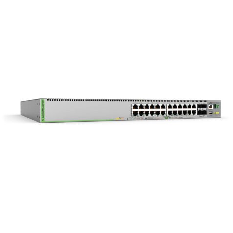 Allied Telesis AT-GS980MX/28PSM-50 switch Gestionado L3 Gigabit Ethernet (10/100/1000) Energía sobre Ethernet (PoE) 1U Gris