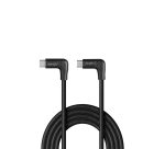 Lindy Câble USB 3.2 Type C de 0.5m, 2 x 90° à angle droit, 10Gbit/s, 60W PD