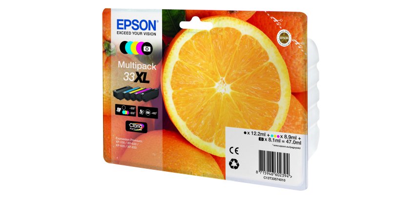 Epson Oranges Multipack 5 colori Claria Premium Arance 33XL