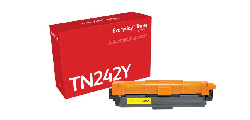 Toner Jaune Everyday™ de Xerox compatible avec Brother TN242Y, Capacité standard