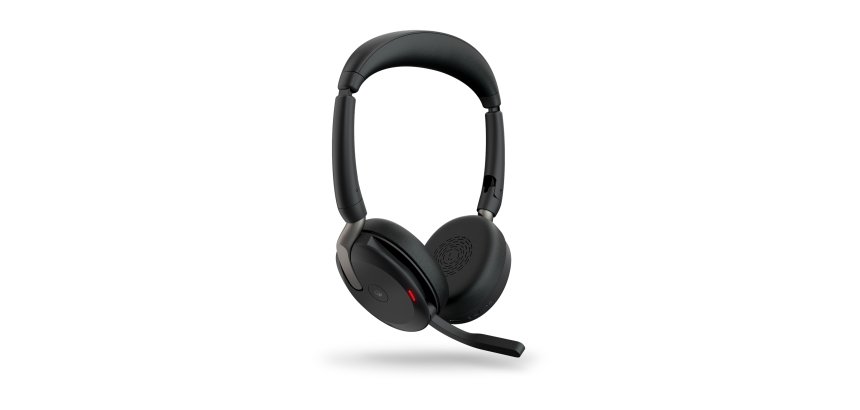 Jabra Evolve2 65 Flex Auriculares Inalámbrico Diadema Oficina/Centro de llamadas USB tipo A Bluetooth Base de carga