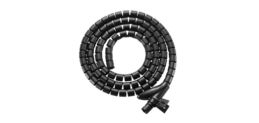 Equip 650867 organizador de cables Escritorio Pasacables Negro