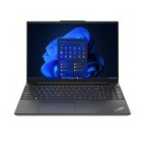 Lenovo ThinkPad E16 AMD Ryzen™ 5 7430U Laptop 40,6 cm (16") WUXGA 16 GB DDR4-SDRAM 512 GB SSD Wi-Fi 6 (802.11ax) Windows 11 Pro Zwart