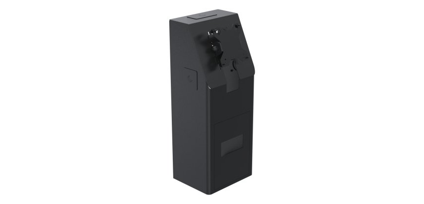 Ergonomic Solutions SpacePole Kiosk SPK402-32 accessoire de système de paiement en point de vente Ensemble de kiosques Blanc Métal 75 x 75 mm 100 x 100 mm