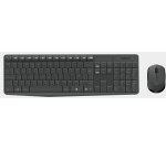 Logitech MK235 teclado Ratón incluido RF inalámbrico en Portugués Gris