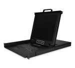 StarTech.com Console KVM per Armadio Rack - Monitor LCD 17" - KVM Switch VGA a 16 porte integrato - Montabile a Rack con cavi da 1,8 m 1U - OSD KVM - Supporto USB + VGA - Tastiera Inglese QWERTY - 50.000 MTBF