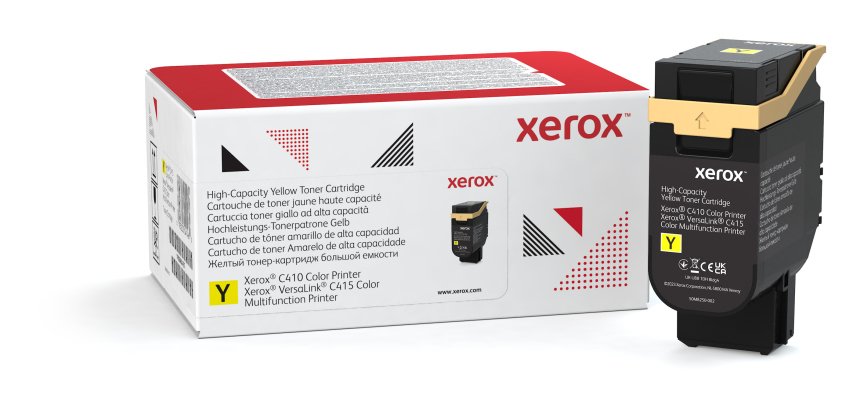Xerox Cartouche de toner Jaune de Grande capacité Imprimante couleur ® C410/multifonctions ® VersaLink® C415 (7000 pages) - 006R04688