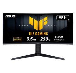 ASUS TUF Gaming VG34WQML5A computer monitor 86.4 cm (34") 3440 x 1440 pixels UltraWide Quad HD LED Black