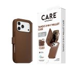 PanzerGlass CARE™ by ® Tango 2-in-1 Wallet Case Brown w. MagSafe iPhone 2026 Pro Max | 17 Pro Max mobiele telefoon behuizingen Hoes Transparant