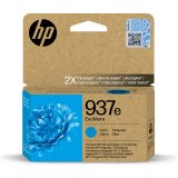 HP 937e Cartouche d’encre authentique Cyan EvoMore