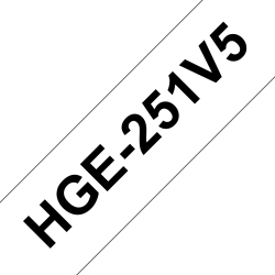 Brother HGE-251V5 cinta para impresora de etiquetas