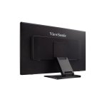 Viewsonic TD2760 écran plat de PC 68,6 cm (27") 1920 x 1080 pixels Full HD LED Écran tactile Multi-utilisateur Noir