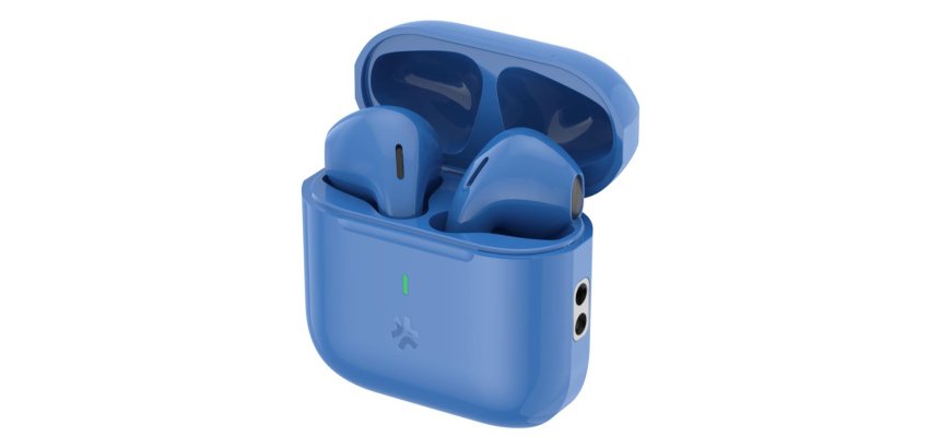 Celly COMPACT Auriculares True Wireless Stereo (TWS) Dentro de oído Llamadas/Música USB Tipo C Bluetooth Azul