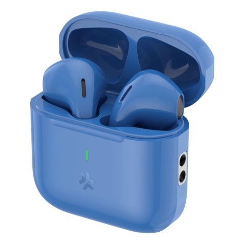 Celly COMPACT Headset True Wireless Stereo (TWS) In-ear Calls/Music USB Type-C Bluetooth Blue