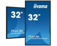 iiyama LH3260HS-B1AG Écran d'affichage dynamique Carte A numérique 80 cm (31.5") LED Wifi 500 cd/m² Full HD Noir Intégré dans le processeur Android 11 24/7