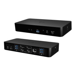 i-tec Universal Intelligent Dual Display Docking Station + Power Delivery 100W