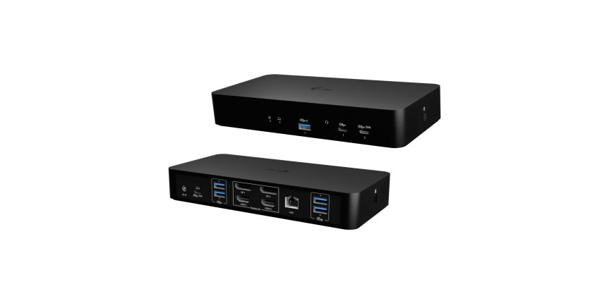 i-tec Universal Intelligent Dual Display Docking Station + Power Delivery 100W