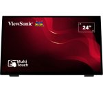 Viewsonic TD2465 pantalla de señalización Panel plano interactivo 61 cm (24") LED 250 cd / m² Full HD Negro Pantalla táctil