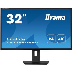 iiyama ProLite XB3288UHSU-B5 computer monitor 80 cm (31.5") 3840 x 2160 Pixels 4K Ultra HD LCD Zwart