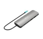 i-tec Metal USB-C Nano 2x Display Docking Station with PD 100 W + Charger 100W