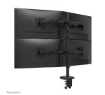 Neomounts DS60-600BL2-2 Soporte de monitor cuádruple 10-32"