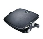 StarTech.com Repose-pieds de bureau réglable noir - Aluminium et plastique