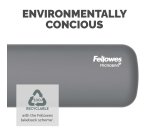 Fellowes Keyboard Wrist Rest Breyta Keyboard Wrist Support with Antibacterial Protection Ergonomic Wrist Support Grey