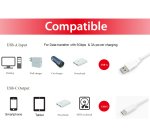 Equip USB 3.2 Gen 1 C to A Cable, 0.5m, 5Gbps, White