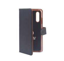 Celly WALLY841 mobile phone case 16.2 cm (6.39") Flip case Black