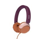 Philips 2000 series TAK2000MP/00 hoofdtelefoon/headset Hoofdtelefoons Bedraad Hoofdband Oproepen/muziek USB Type-C Oranje, Paars, Roze