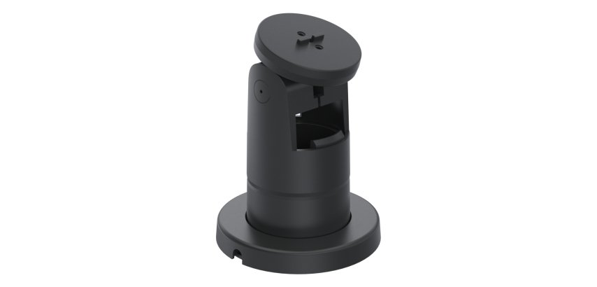 Ergonomic Solutions SpacePole Payment STP101-02 accessoire de système de paiement en point de vente Monture POS Noir Composite