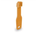 Lindy Verrous de ports RJ45, 10 pièces avec clé, Orange