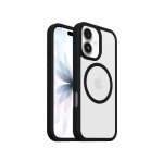 OtterBox React MagSafe Series para Apple iPhone 17, negro Crystal, transparente/negro