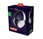 Trust GXT 489W FAYZO Casque Avec fil Arceau Gaming Noir, Blanc