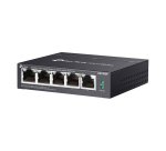 TP-Link Omada DS105GP commutateur réseau Non-géré Gigabit Ethernet (10/100/1000) Connexion Ethernet, supportant l'alimentation via ce port (PoE) Noir