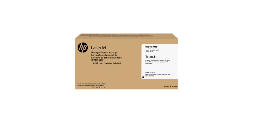 HP LaserJet Cartucho de tóner amarillo W9242MC Managed Original