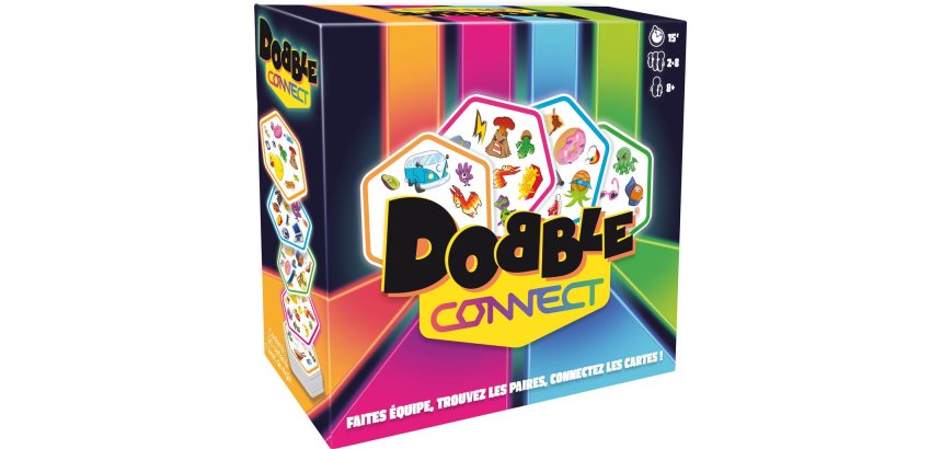 Jeu d'observation dobble connect asmodee