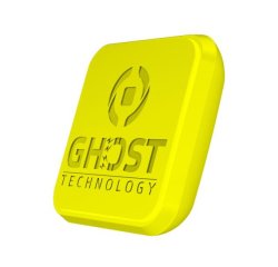 Celly Ghost Fix Supporto passivo Lettore MP3, Telefono cellulare/smartphone, Navigatore Giallo