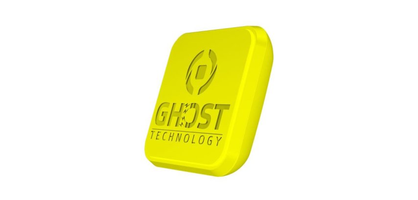 Celly Ghost Fix Supporto passivo Lettore MP3, Telefono cellulare/smartphone, Navigatore Giallo
