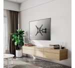 AISENS Soporte Eco Giratorio, Inclinable Para Monitor/TV 30kg (3 Pivotes) De 23-55, Negro