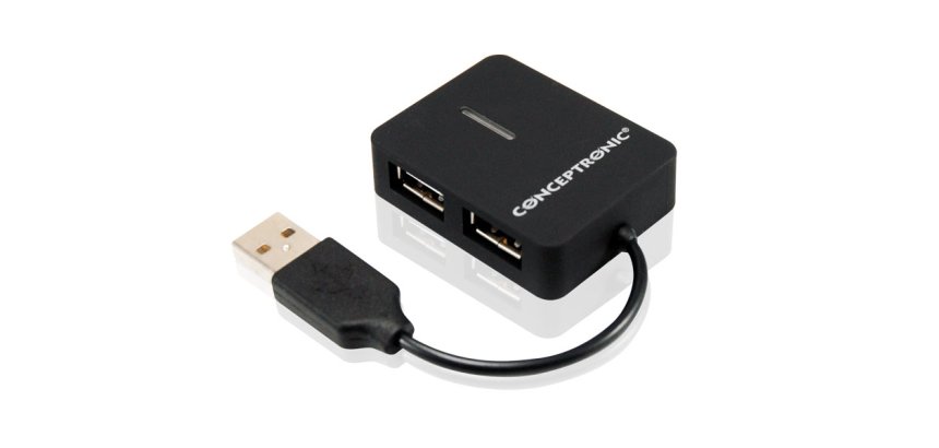 Conceptronic Travel 4 Ports USB Hub